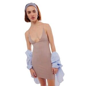 NWOT FREE PEOPLE MADE YOU LOOK MINI SLIP DRESS - Size M | Cashmere